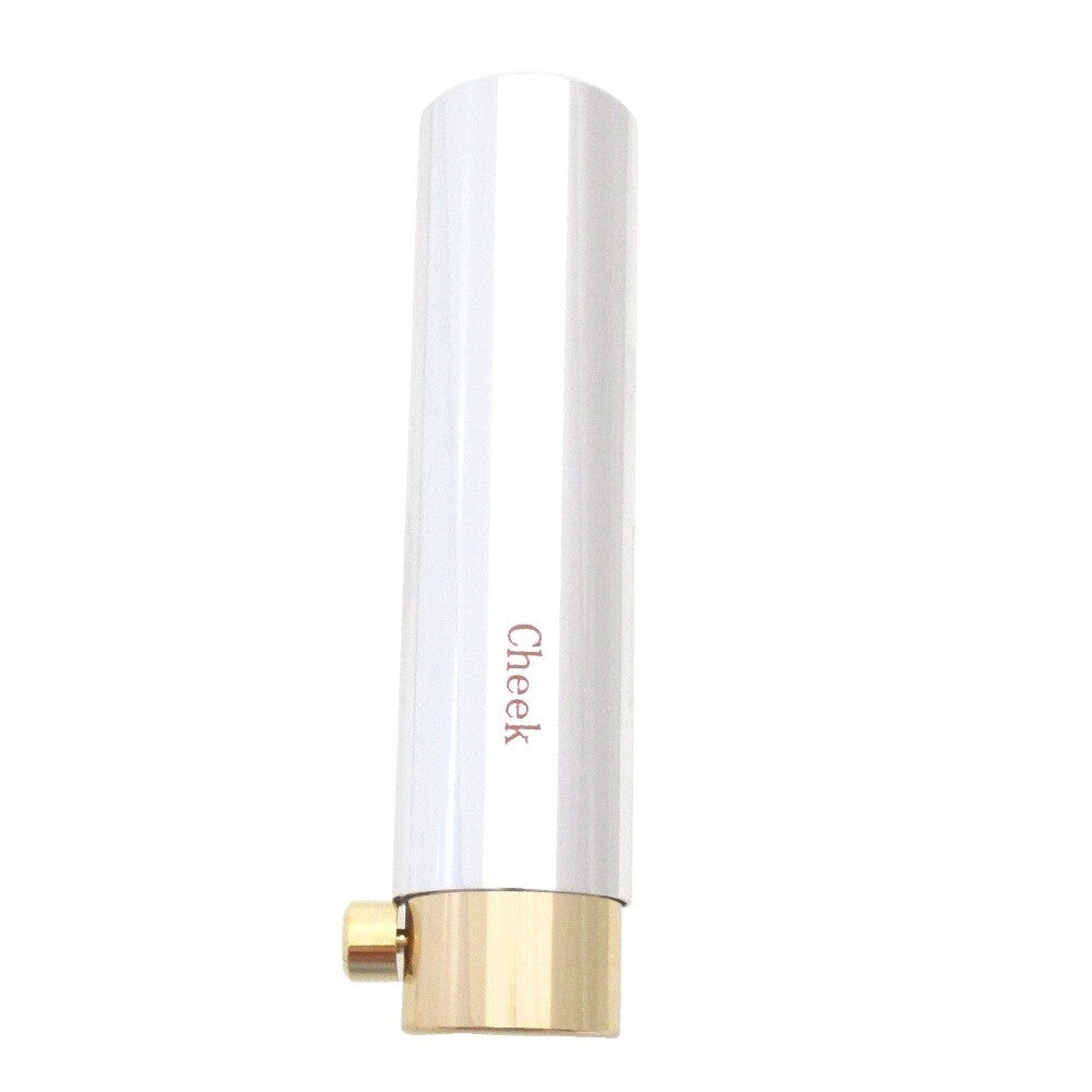 廣島熊野化妝刷 [Chikuhodo] [限量版] 便攜式腮紅刷 / 圓形 / 鋁製刷身 / 粗山羊毛