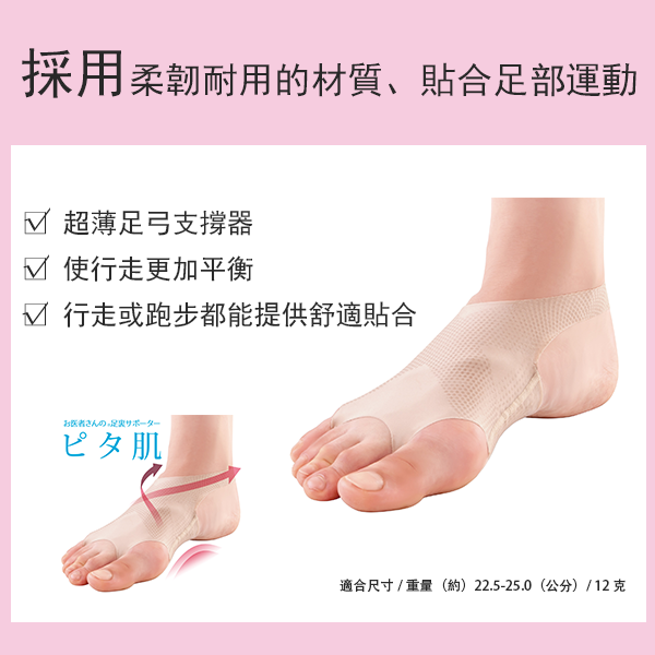 Doctor's 足弓支撐 Pitahada，日本製