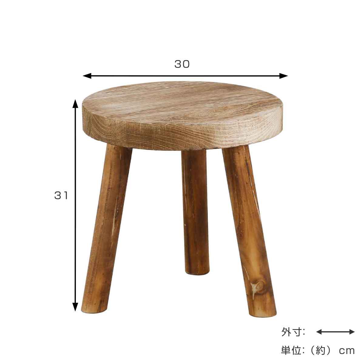 表面有燒焦痕跡的迷你支架 [伐木工圓形支架]