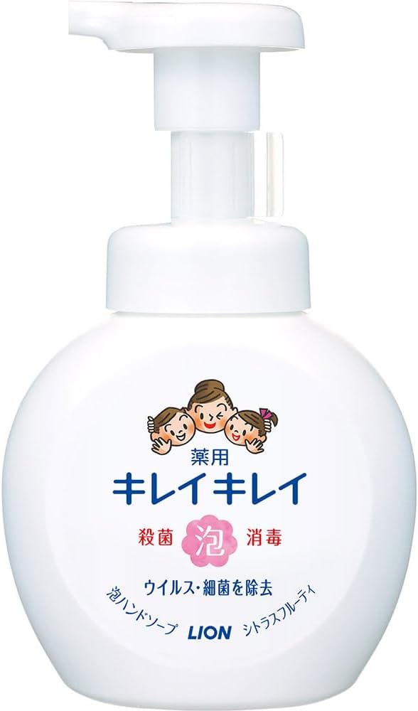 獅王 Kirei Kirei 藥用泡沫洗手液 泵頭 250ml [洗手液]