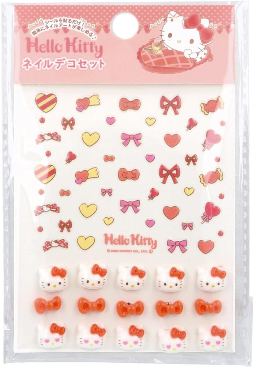 Hello Kitty 指甲裝飾套裝