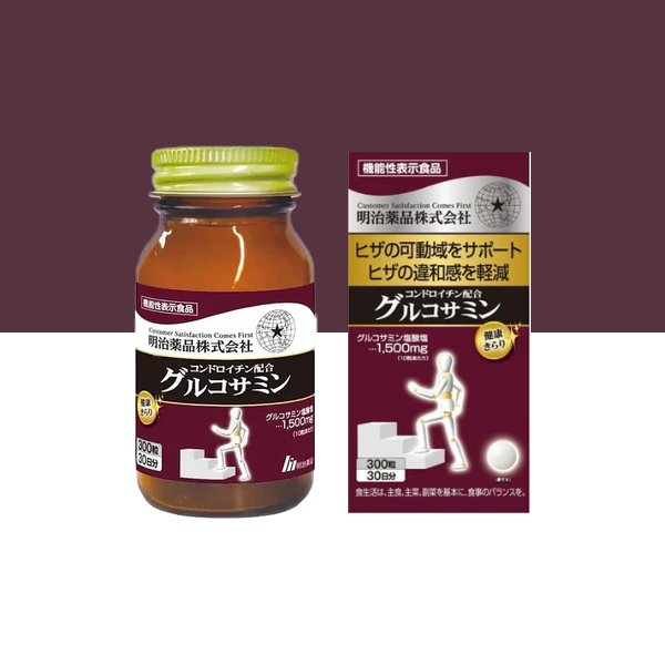 明治製藥健康 Kirari 葡萄糖胺與軟骨素 300 片 功能性食品/補充劑