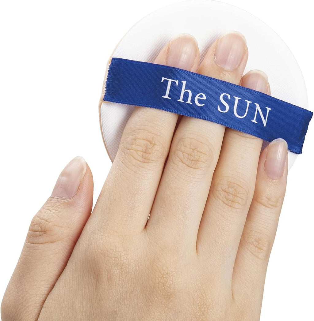 貝印防污防曬霜粉撲