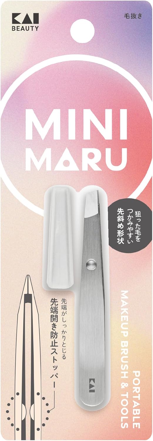 Kai Corporation Mini Maru 極簡化妝刷系列