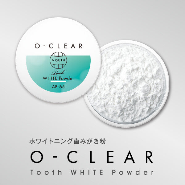 O-CLEAR 美白牙膏，日本製（牙齒美白粉，預防蛀牙，預防口臭）