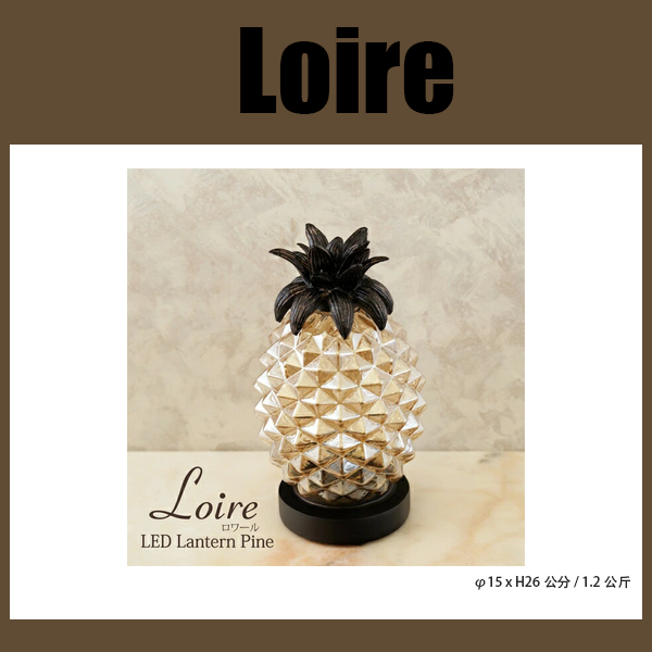 新品 Loire [LED燈籠 松樹]