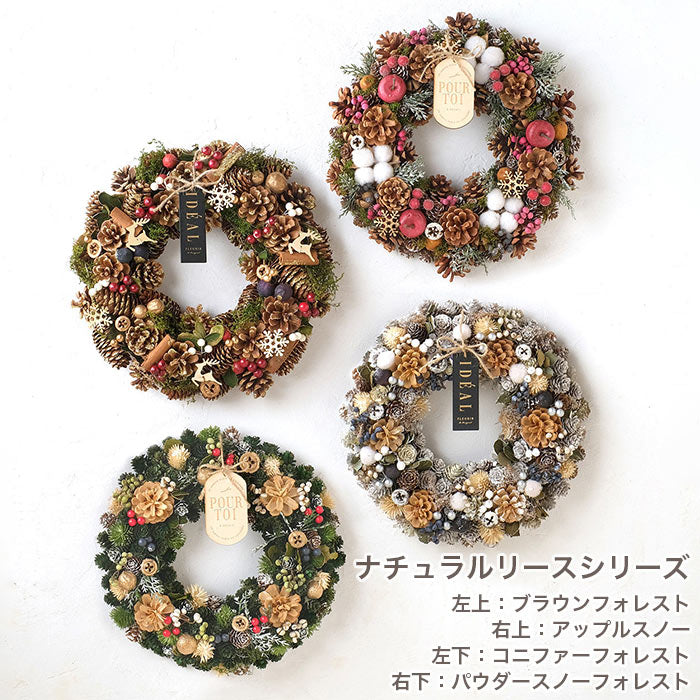 CM 天然花圈聖誕快樂