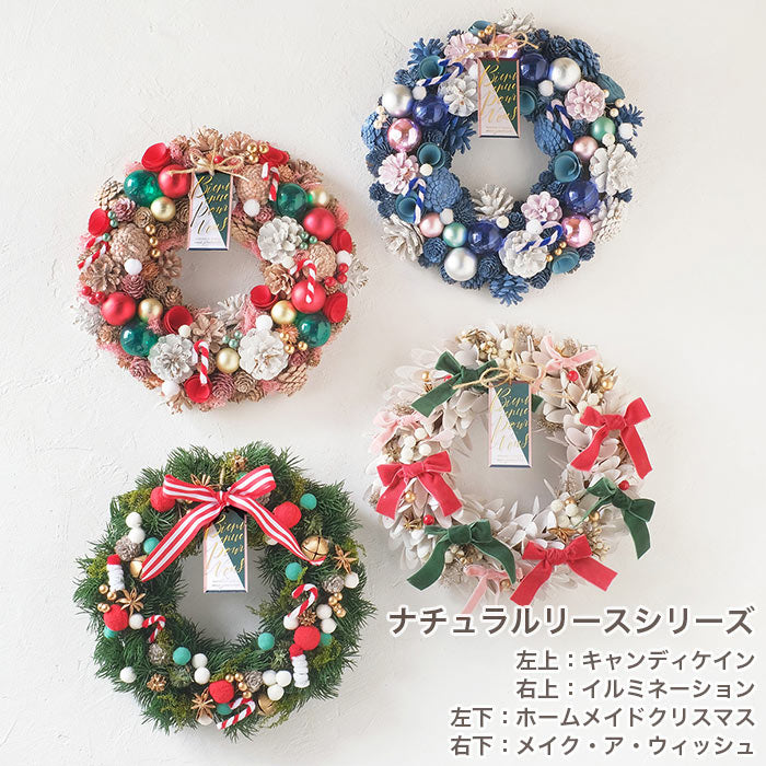 CM 天然花圈聖誕快樂