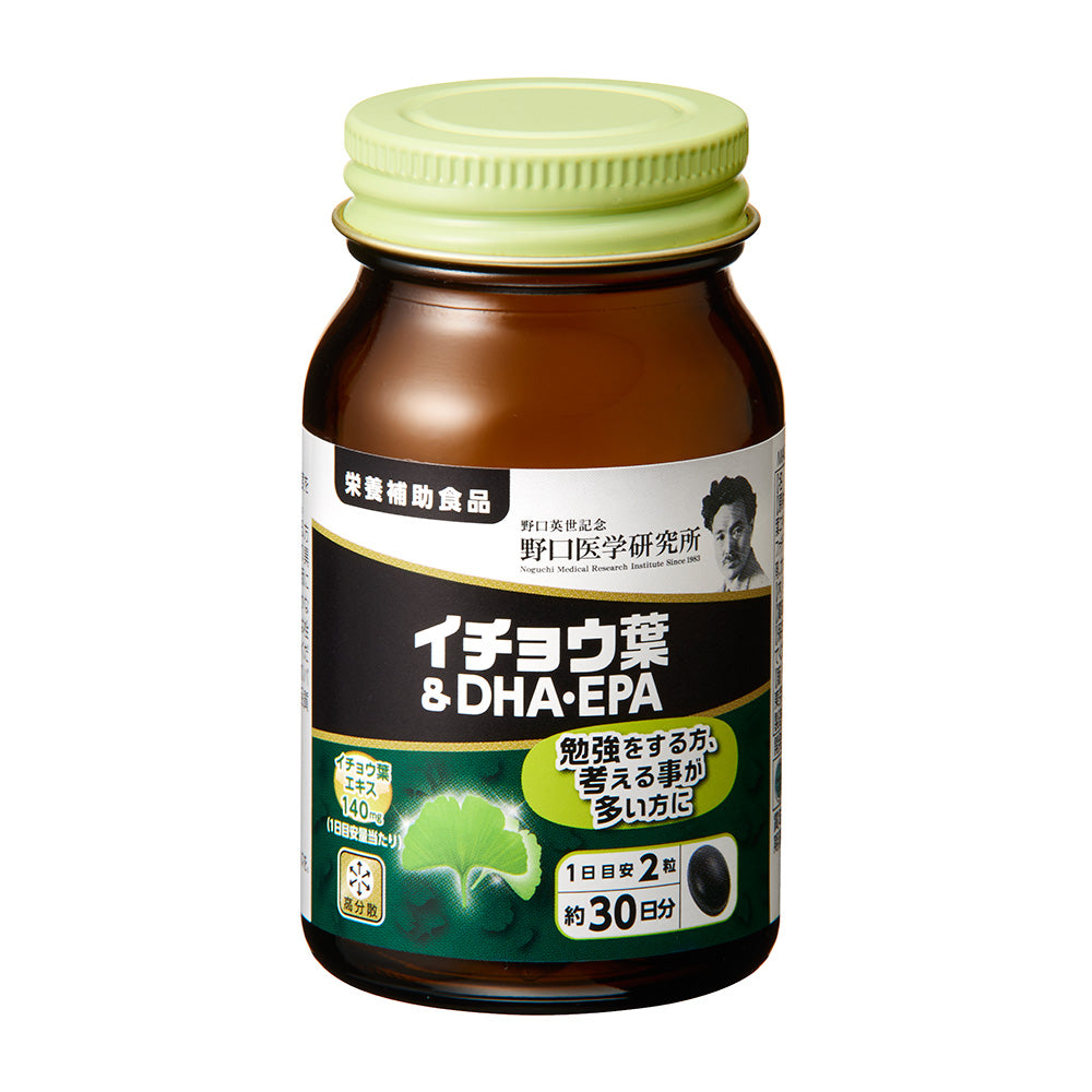 野口醫學研究所 銀杏葉 & DHA/EPA 60 片 / 補充劑