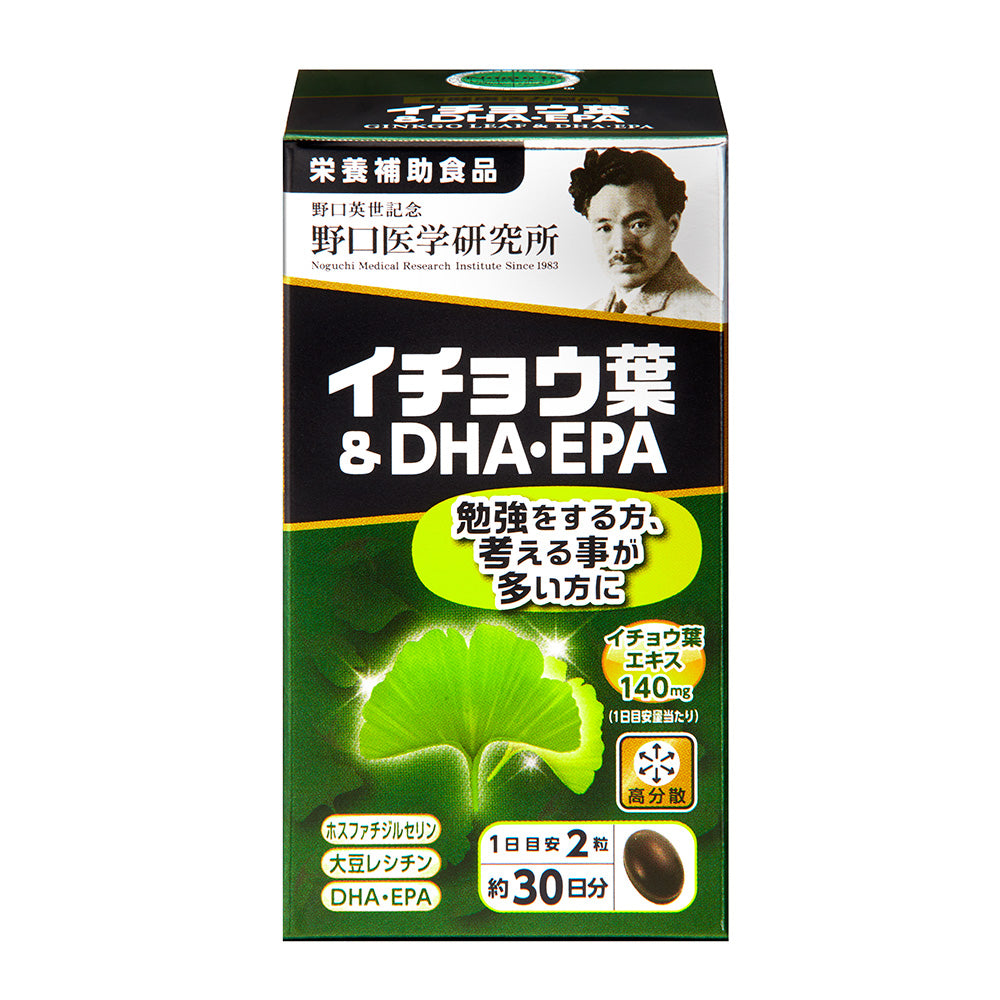 野口醫學研究所 銀杏葉 & DHA/EPA 60 片 / 補充劑
