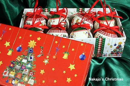 [2025 年聖誕節] 聖誕印花閃亮球裝飾套裝