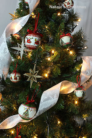 [2025 年聖誕節] 聖誕印花閃亮球裝飾套裝