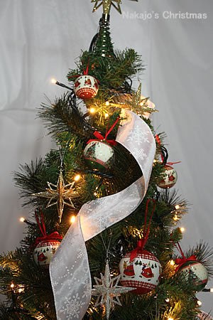 [2025 年聖誕節] 聖誕印花閃亮球裝飾套裝